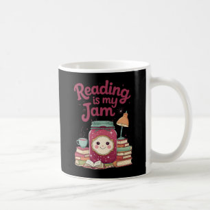 Reading Is My Jam – Cute Book Lover Mug for Reader
