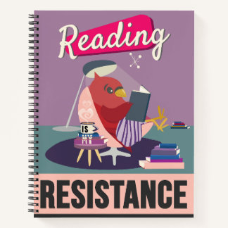 "Reading is My Resistance" Notebook