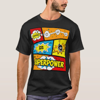Reading is My Superpower 2 T-Shirt