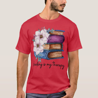 Reading is My Therapy 26 T-Shirt