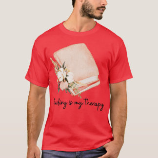 Reading is My Therapy 59 T-Shirt