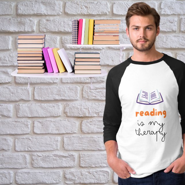 reading is my  therapy T-Shirt (Creator Uploaded)