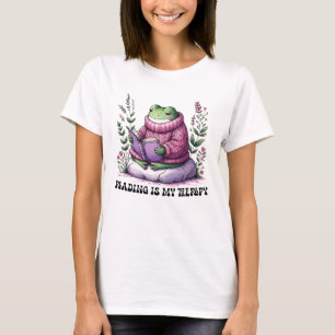 Reading is my therapy T-Shirt