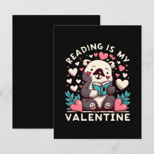 Reading Is My Valentine Card