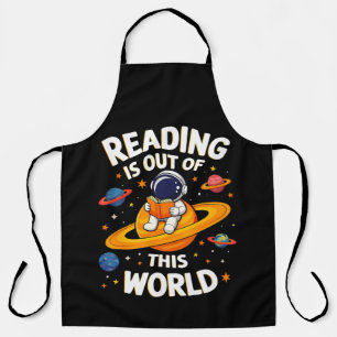 Reading Is Out Of This World Apron