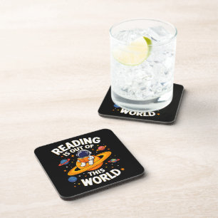 Reading Is Out Of This World Coaster