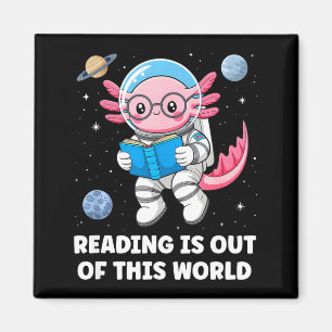 Reading is out of this world magnet