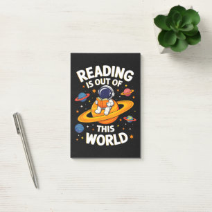 Reading Is Out Of This World Post-it Notes