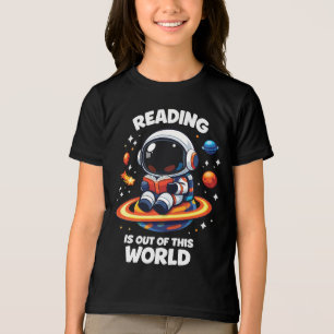 Reading is out of this world Tri-Blend shirt