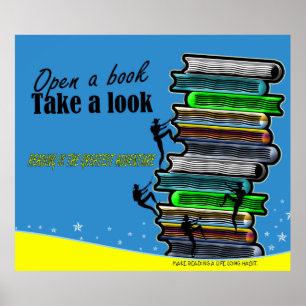 Reading is the Greatest Adventure Poster