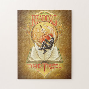 Reading is Time Travel Jigsaw Puzzle