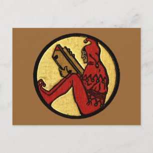 Reading Jester Postcard