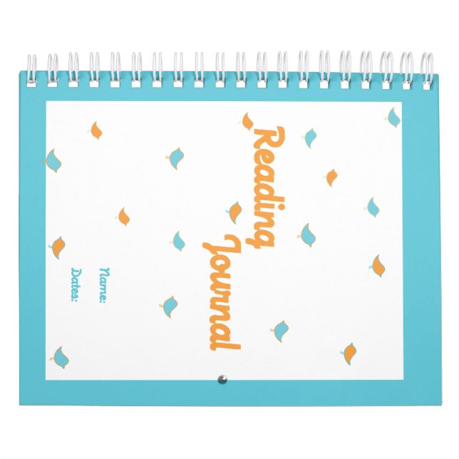 Reading Journal Calendar (Cover)