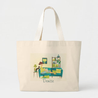 Reading Large Tote Bag
