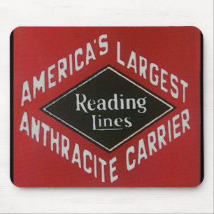 Reading Lines America's Largest Anthracite Carrier Mouse Mat
