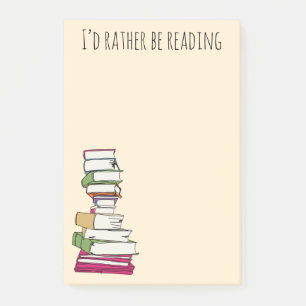 Reading Love Stocking Stuffer Post-it Notes