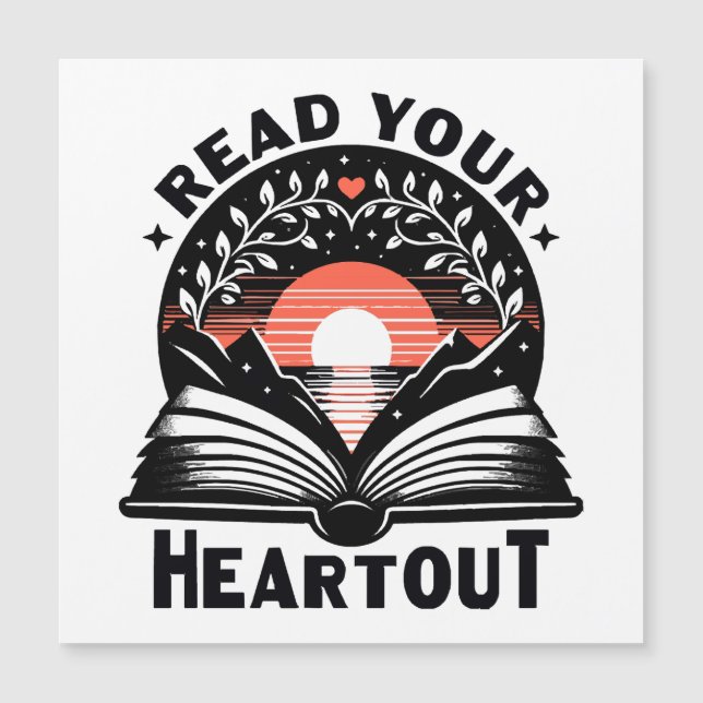 Reading Lover Read Your Heart Out Book Nerd (Front)