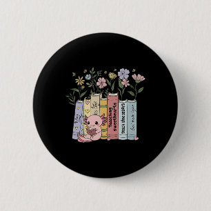 Reading Lover Teacher Educators Who Love Books Lib 6 Cm Round Badge