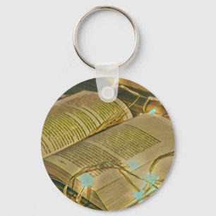 Reading Lovers Gift For Librarian Key Ring