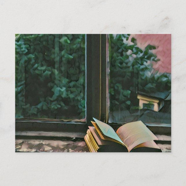 Reading Lovers Gift For Librarian Postcard (Front)