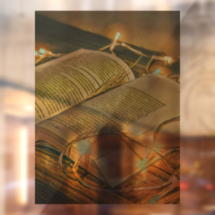 Reading Lovers Gift For Librarian Window Cling