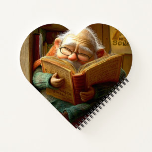 Reading Man Notebook