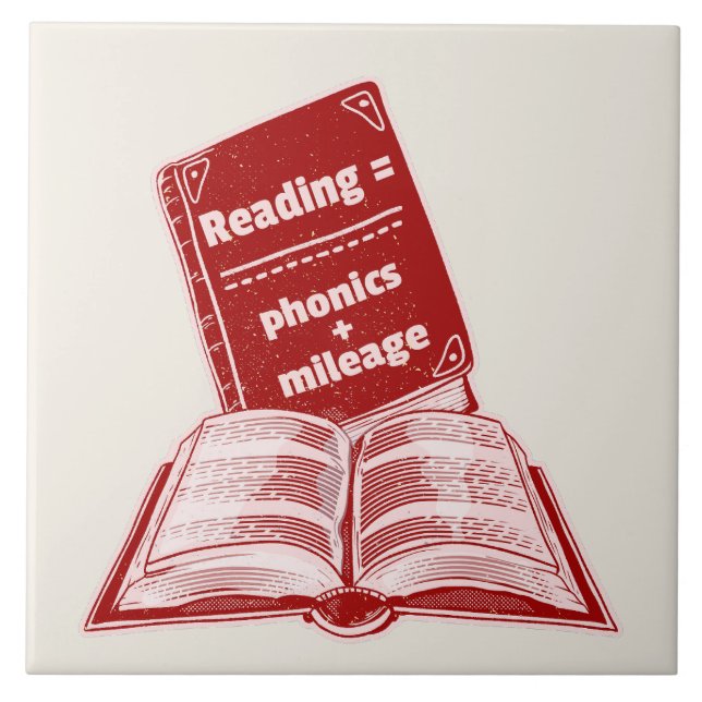 Reading mileage Phonics  Tile (Front)