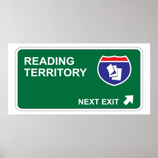 Reading Next Exit Poster (Front)
