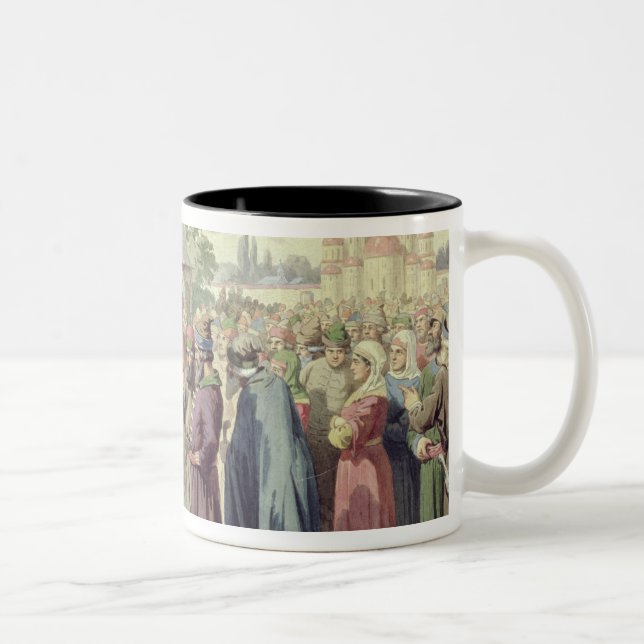 Reading of the Code Two-Tone Coffee Mug (Right)