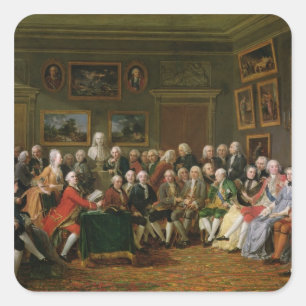 Reading of the Tragedy 'L'Orphelin de la Square Sticker