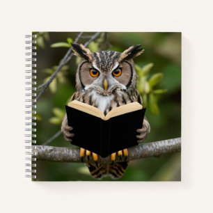 Reading Owl Notebook
