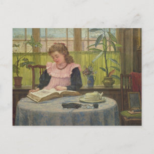 Reading Postcard
