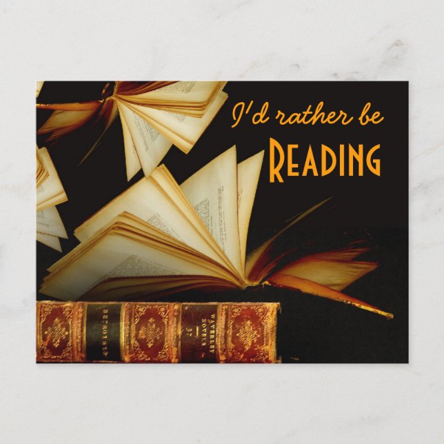 Reading Postcard (Front)