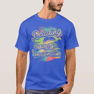 Reading Powers Imagination Book Lover Bookworm  T-Shirt