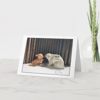 Reading Rabbits Card