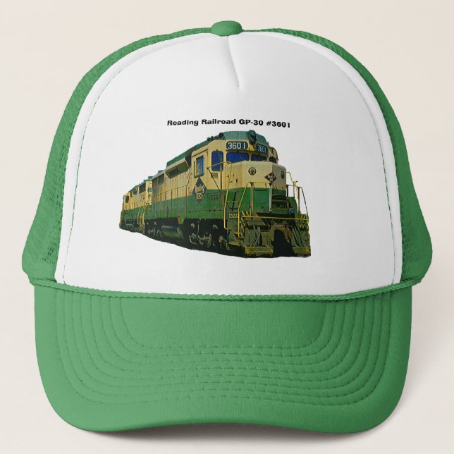Reading Railroad GP-30 #3601   Trucker Hat (Front)