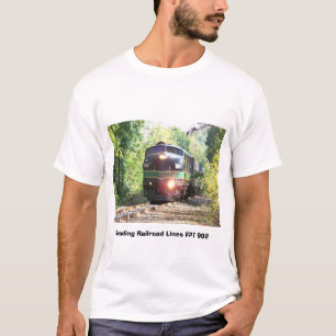 Reading Railroad Lines FP7 Diesel Locomotive 902 T-Shirt