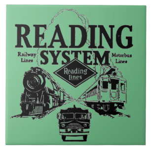 Reading Railroad System 1942 Tile