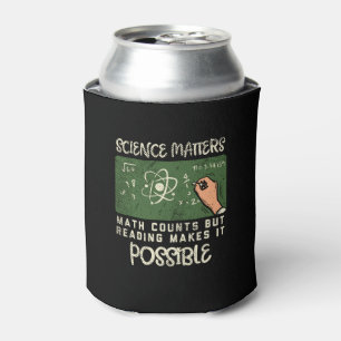 Reading - Reading Makes It Possible Can Cooler