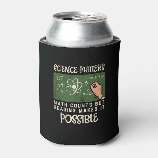 Reading - Reading Makes It Possible Can Cooler (Can Front)