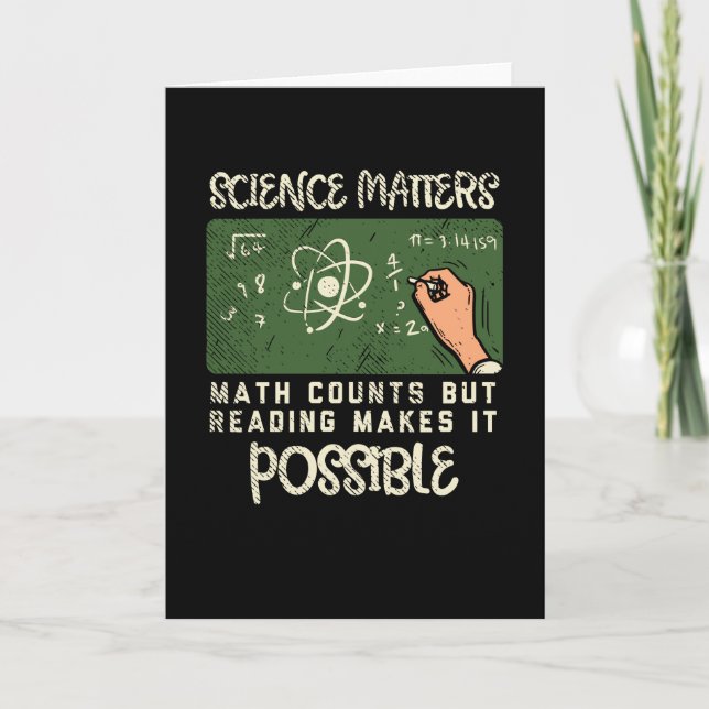 Reading - Reading Makes It Possible Card (Front)