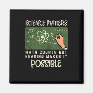 Reading - Reading Makes It Possible Magnet