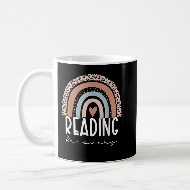 Reading Recovery Coach Teacher Reading Specialist  Coffee Mug (Left)