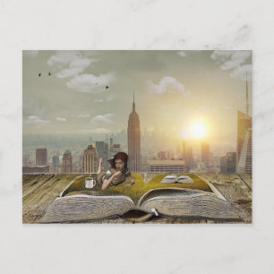 Reading Refuge - Customise Me! Postcard