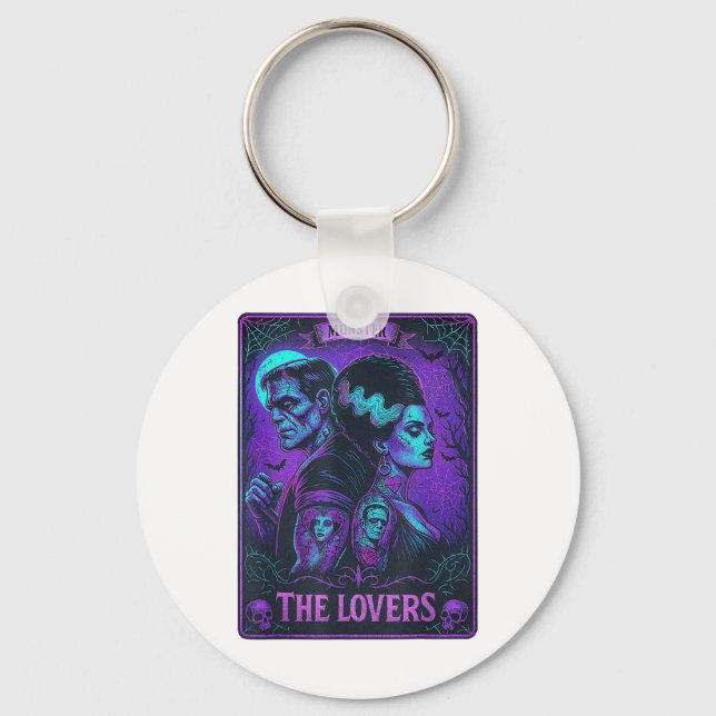 Reading Retreat Ghost Read More Books Funny Hallow Key Ring (Front)