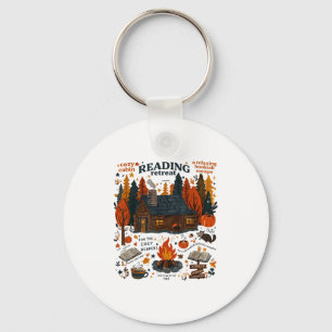 Reading Retreat Ghost Read More Books Funny Hallow Key Ring