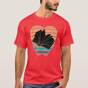 Reading Retro Style for Men Women Book Lover Teach T-Shirt
