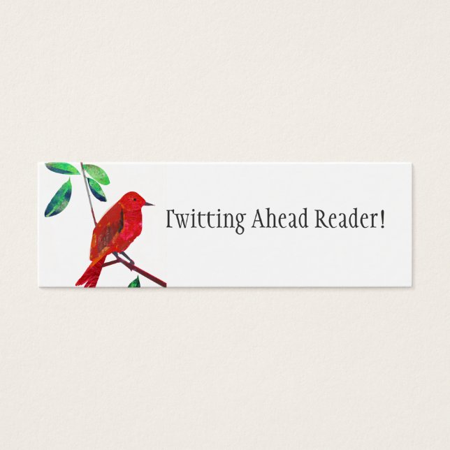 Reading Reward Minicard (Front)