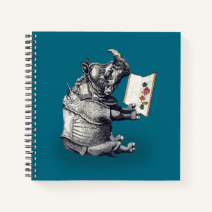 Reading Rhinoceros loves books