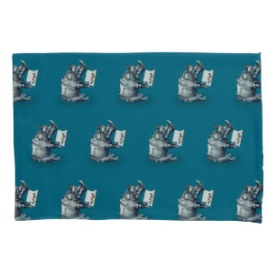Reading Rhinoceros loves books Pillowcase